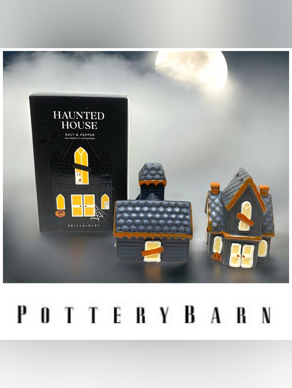 Haunted House Salt And Pepper Shakers